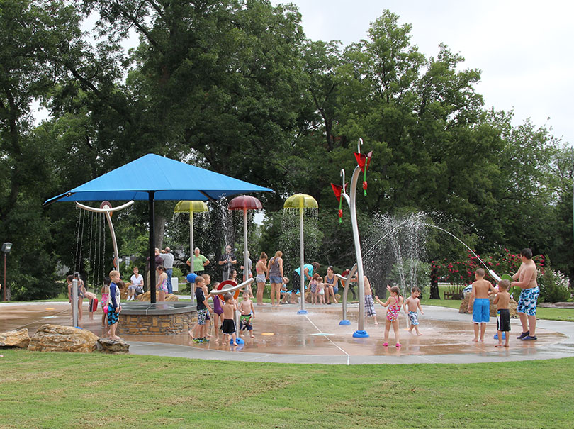 will rogers splashpad