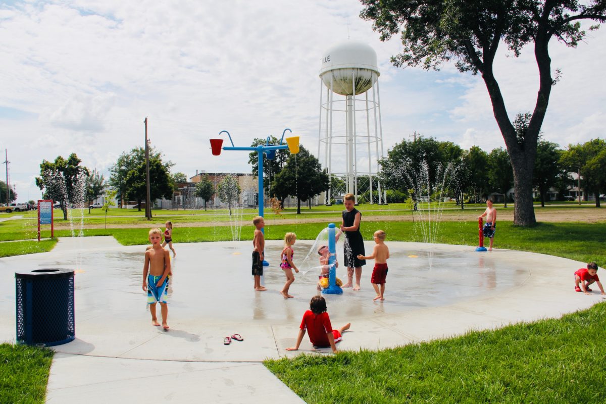 City Park Splashpad Belleville PowerPlay